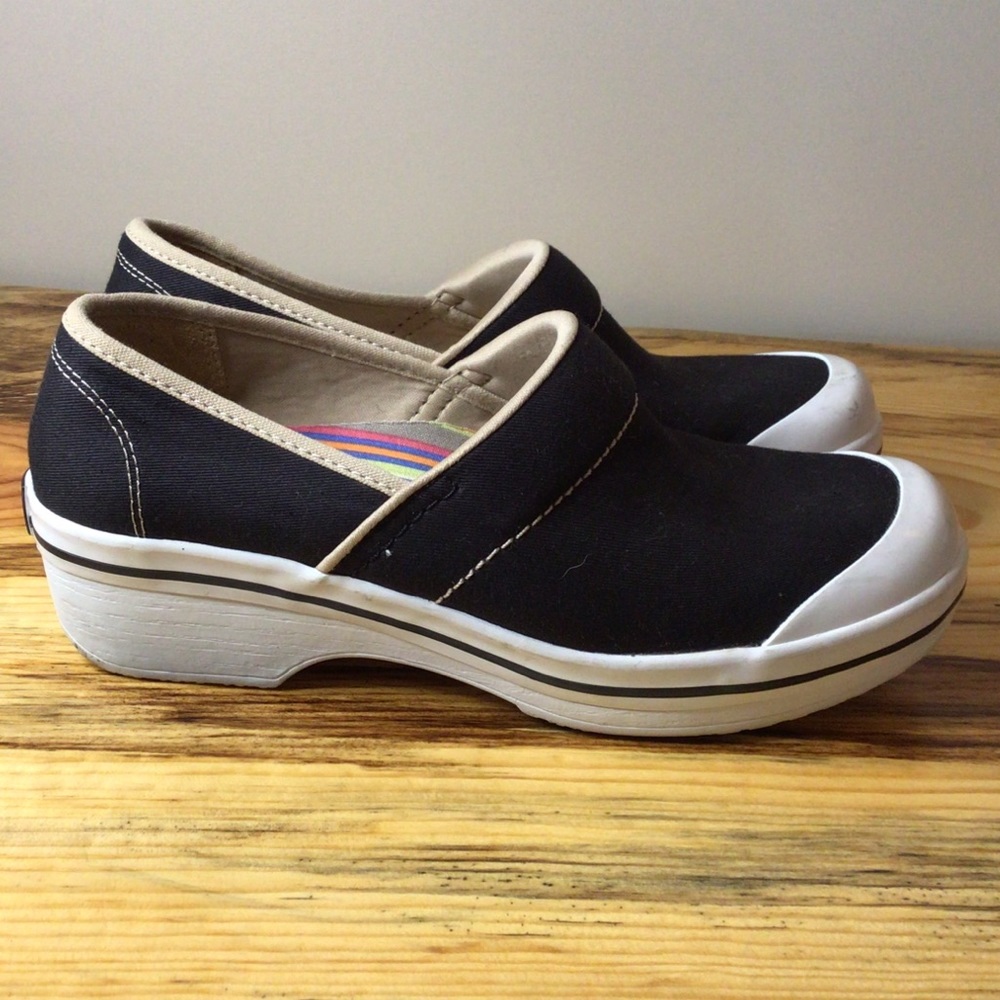 Dansko Vegan Black Slip On Shoes Size 37
